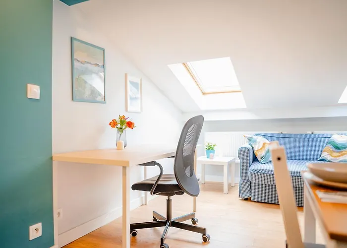 Podgorze - Air Con, Workdesk, Castle Nearby Appartement *