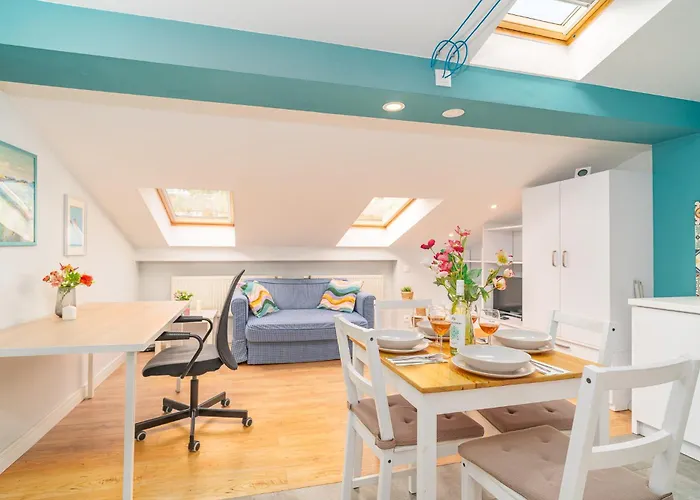 Podgorze - Air Con, Workdesk, Castle Nearby Krakau