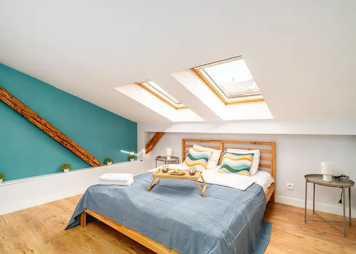 Podgorze - Air Con, Workdesk, Castle Nearby Krakau