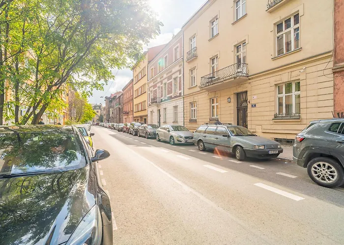 Appartement Podgorze - Air Con, Workdesk, Castle Nearby *