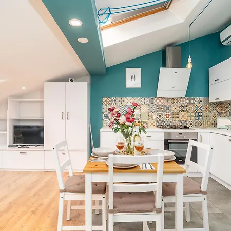 Podgorze - Air Con, Workdesk, Castle Nearby Appartement Cracovie